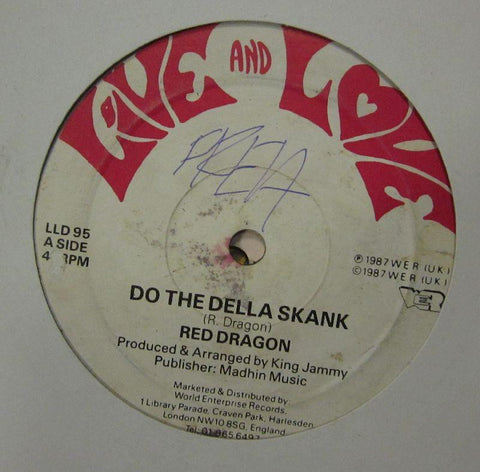 Red Dragon-Do The Della Skank-Live And Love-12" Vinyl