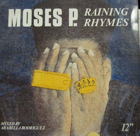 Moses P-Raining Rhymes-Logic Records-12" Vinyl