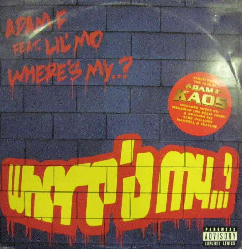 Adam F Ft. Lil'Mo-Where's My-Chrysalis-12" Vinyl