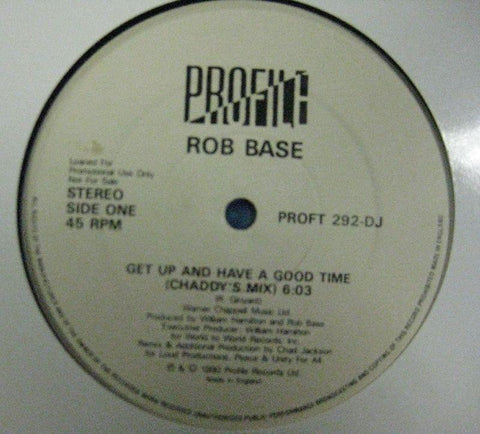 Rob Base-Get Up And Have A Good Time-Profile Records-12" Vinyl