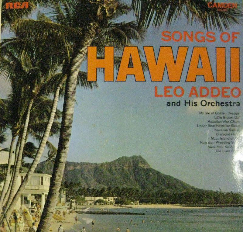 Leo Addeo-Songs of Hawaii-RCA-Vinyl LP