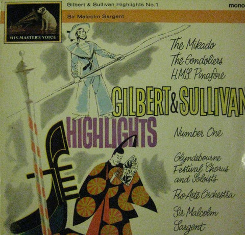 Gilbert And Sullivan-Highlights-EMI-Vinyl LP