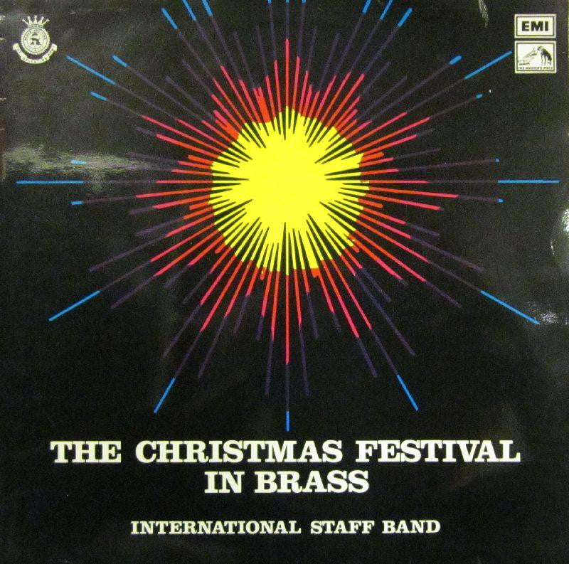 International Staff Band-The Christmas Festival In Brass-HMV-Vinyl LP
