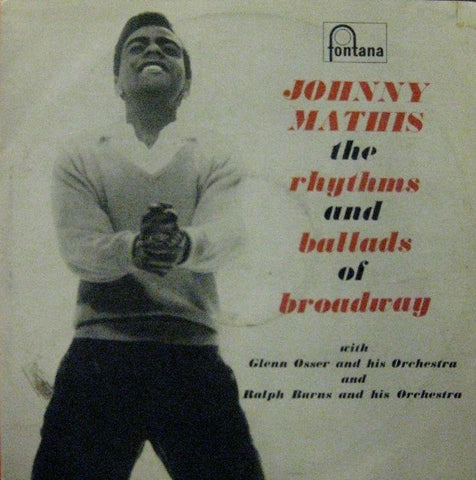 Johnny Mathis-The Rhythm & Ballads Of Broadway-Fontana-2x12" Vinyl LP Gatefold