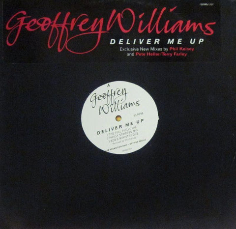 Geoffrey Williams-Deliver Me Up-White Label-12" Vinyl