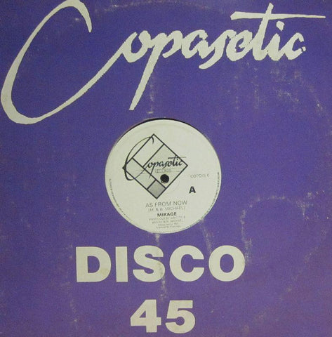 Mirage-As From Now-Copasetic-12" Vinyl