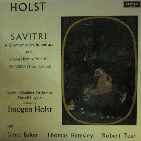 Holst-Savitri-Argo-Vinyl LP
