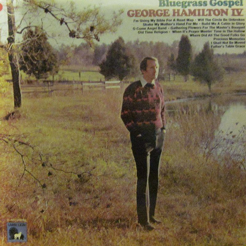 George Hamilton-Bluegrass Gospel-Lamb & Lion Pat Boone-Vinyl LP