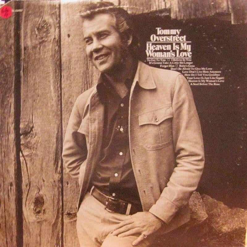 Tommy Overstreet-Heaven Is My Womans Love-Dot Records-Vinyl LP