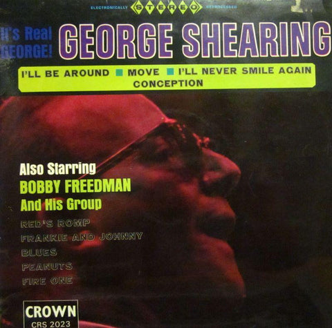 George Shearing-It's Real George-Crown-Vinyl LP