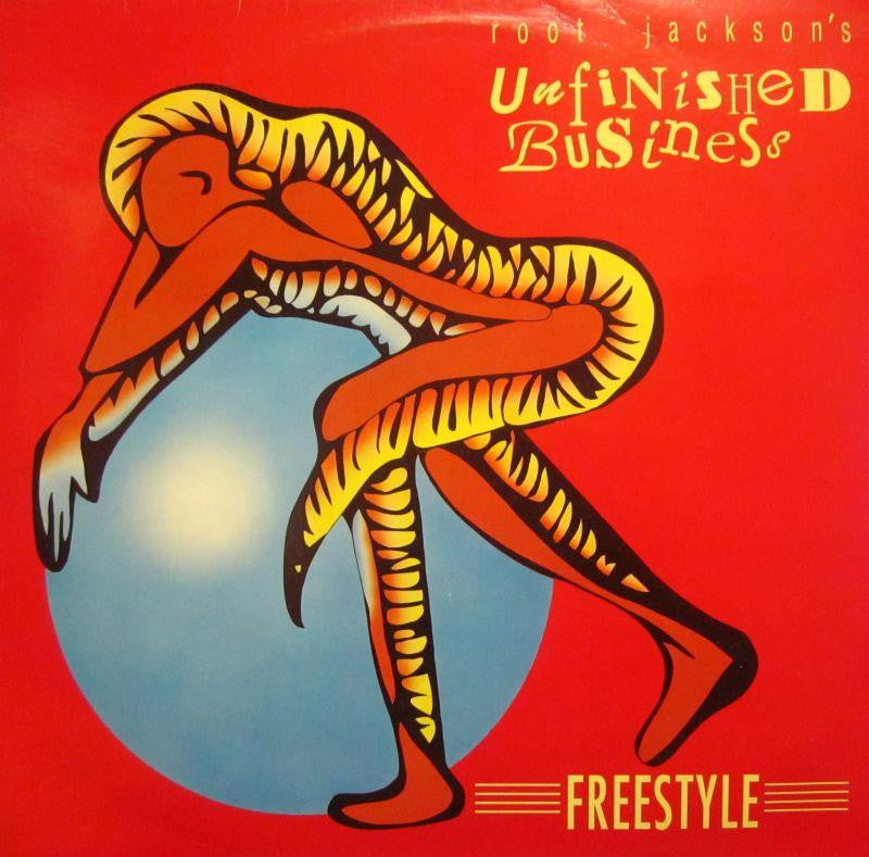 Root Jackson's Unfinished Business-Freestyle-Kongo Records-Vinyl LP