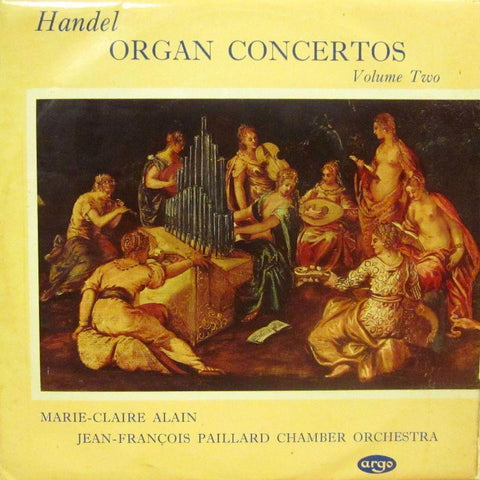 Handel-Organ Concertos Volume Two-Argo-Vinyl LP
