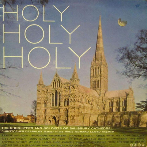 The Choiristers & Soloists of Salisbury Catherdal-Holy Holy Holy-Saga-Vinyl LP