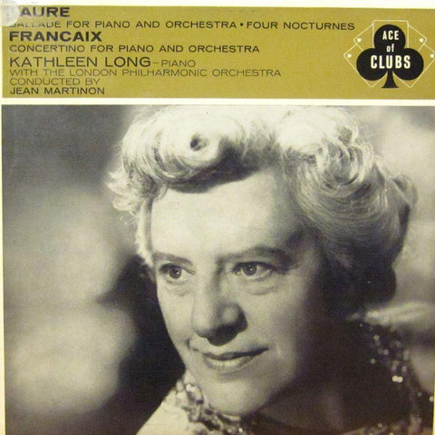 Faure/Francaix-Ballade/Concetino For Piano And Orchestra-Decca (Ace Of Clubs)-Vinyl LP