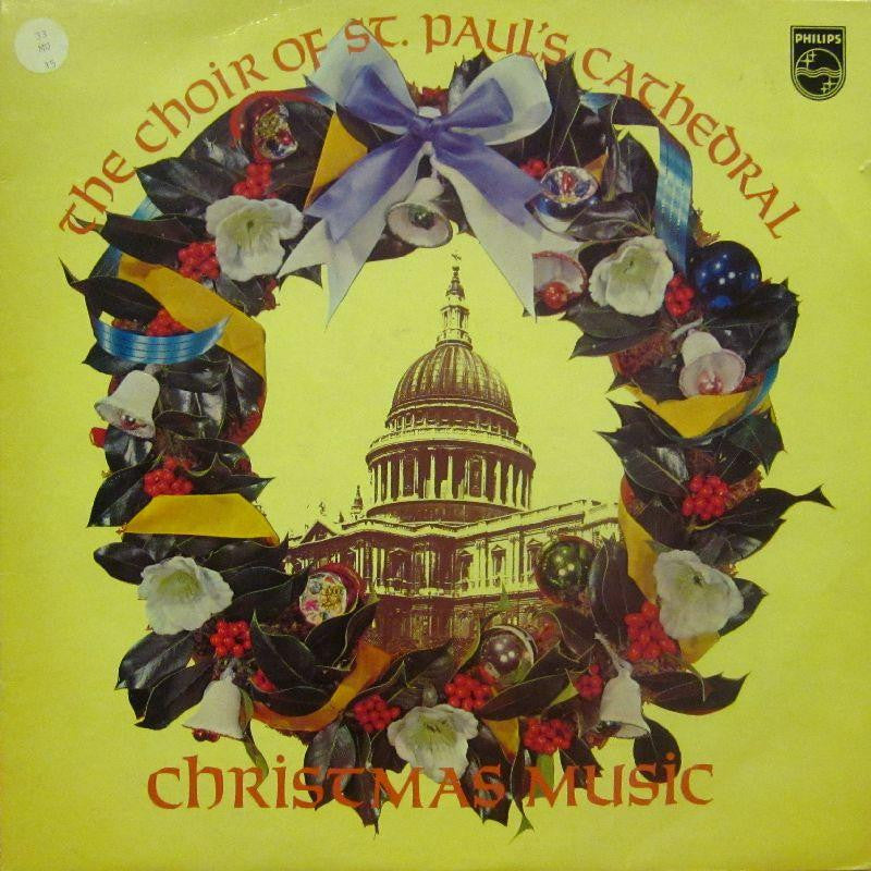 The Choir of St Paul's Catherdal-Christmas Music-Philips-Vinyl LP