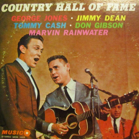 George Jones/Jimmy Dean-Country Hall Of Fame-Musico-Vinyl LP