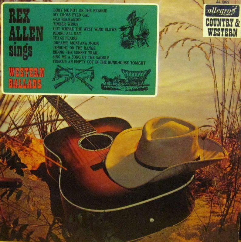 Rex Allen Jr.-Sings Western Ballads-Allegro-Vinyl LP
