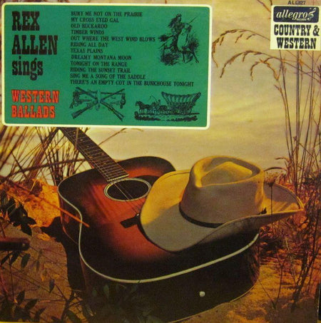 Rex Allen Jr.-Sings Western Ballads-Allegro-Vinyl LP