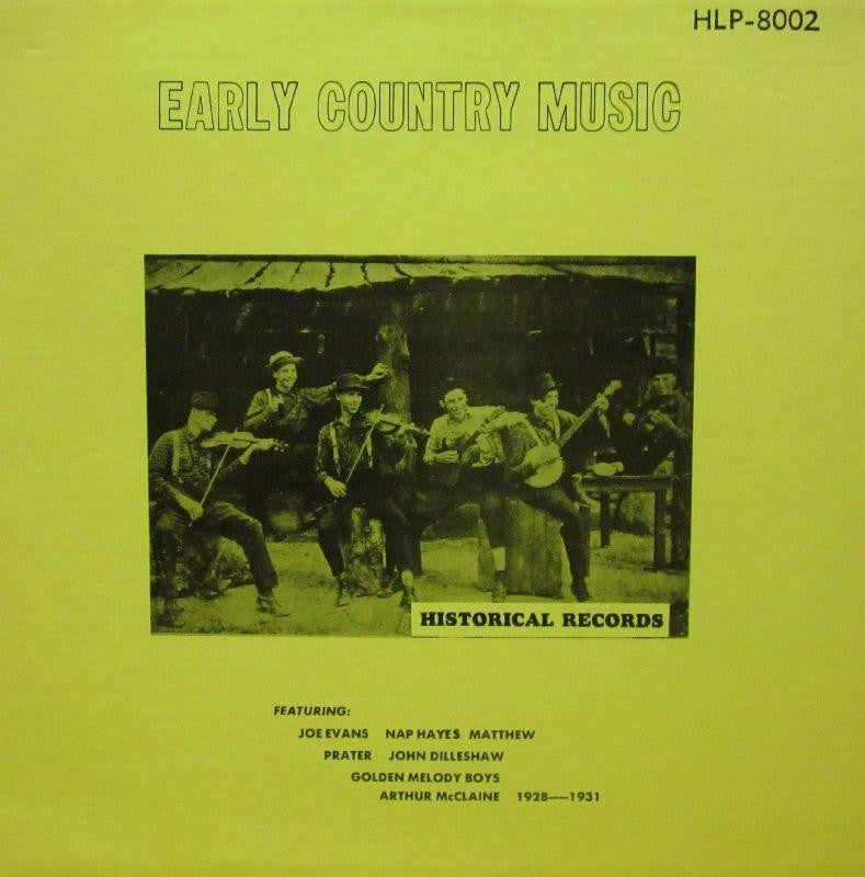 Various Country-Early Country Music-Historical-Vinyl LP