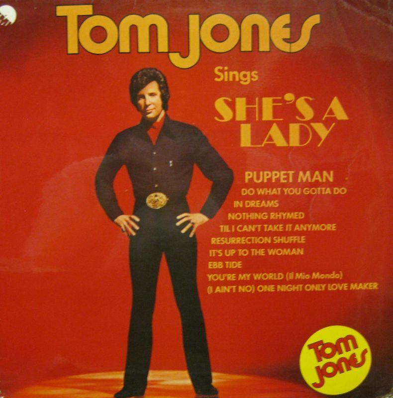 Tom Jones-She's A Lady-EMI-Vinyl LP