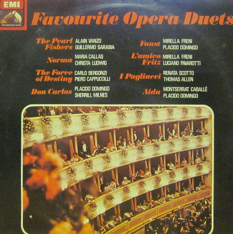 Various Opera-Favourite Opera Duets-HMV-Vinyl LP