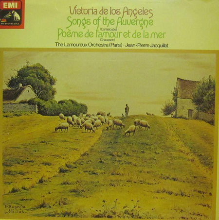 Victoria De Los Angeles-Songs Of The Auvergne-HMV-Vinyl LP