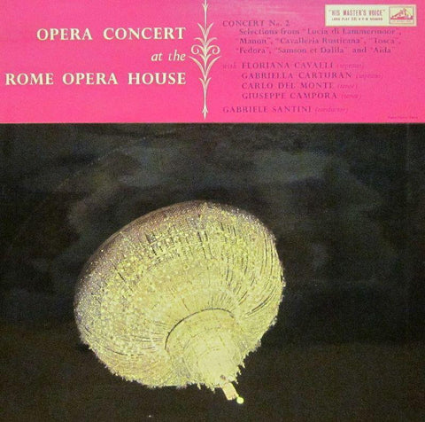 Various Opera-Opera Concert At Rome Opera House-HMV-Vinyl LP