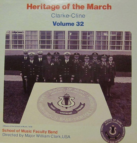 School of Music Faculty Band-Heritage Of The March: Volume 32-Vinyl LP