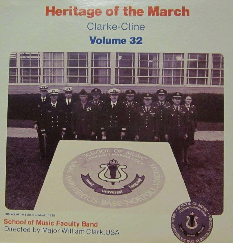 School of Music Faculty Band-Heritage Of The March: Volume 32-Vinyl LP