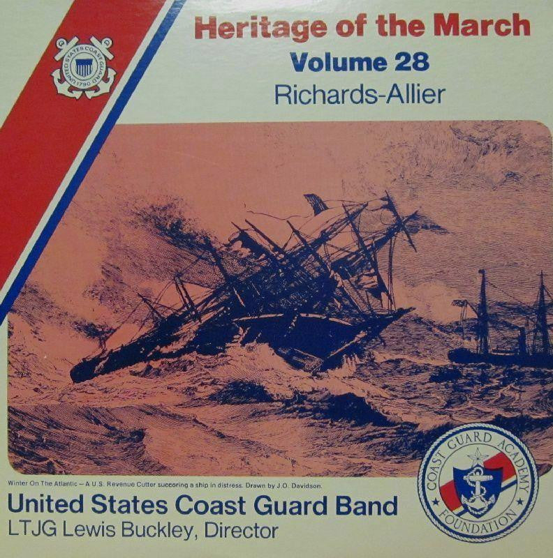 United States Coast Guard Band-Heritage Of The March: Volume 28-Vinyl LP