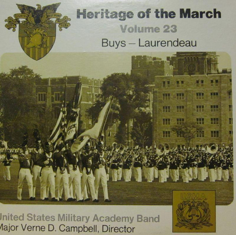 United States Miltary Academy Band-Heritage Of The March: Volume 23-Vinyl LP