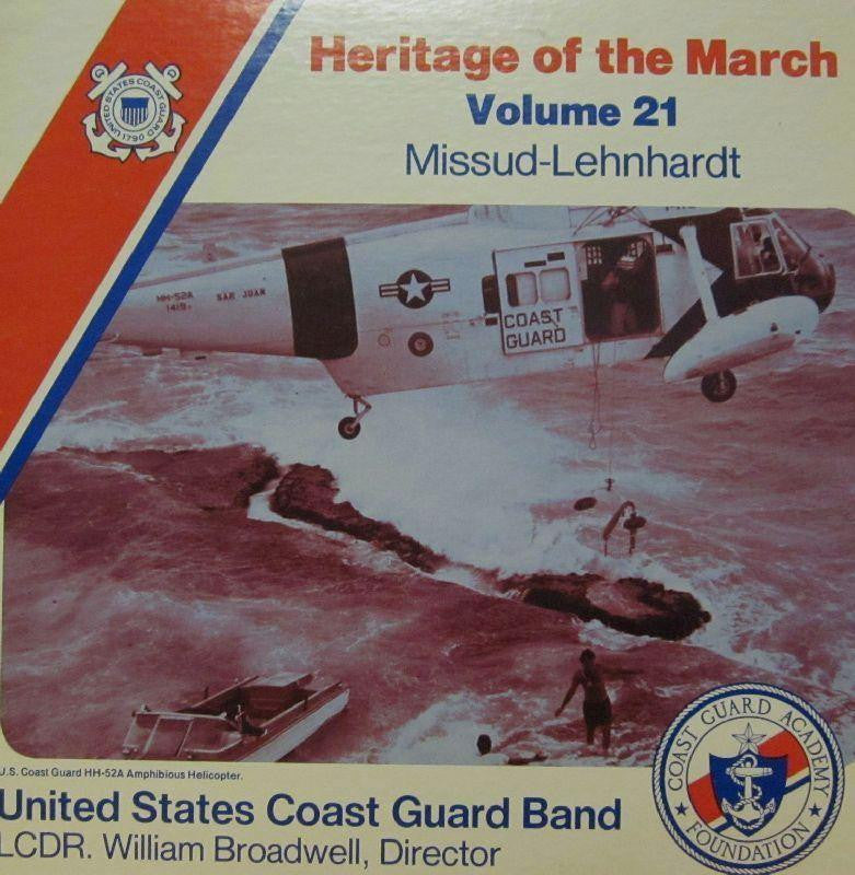United States Coast Guard Band-Heritage Of The March: Volume 21-Vinyl LP