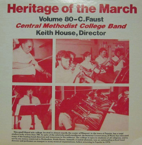 Central Methodist College Band-Heritage Of The March: Volume 80-Vinyl LP