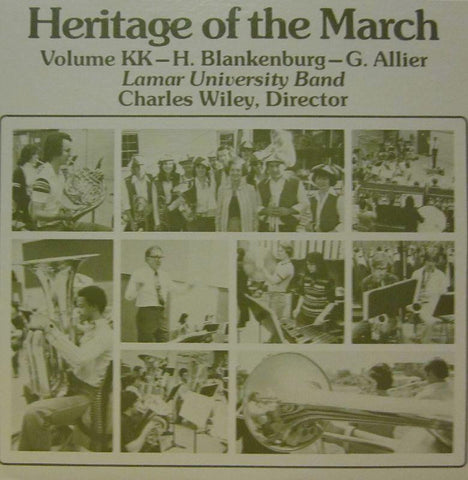 Lamar University Band-Heritage Of The March: Volume KK-Vinyl LP