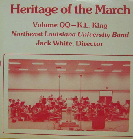 Northeast Louisana University Band-Heritage Of The March: Volume QQ-Vinyl LP