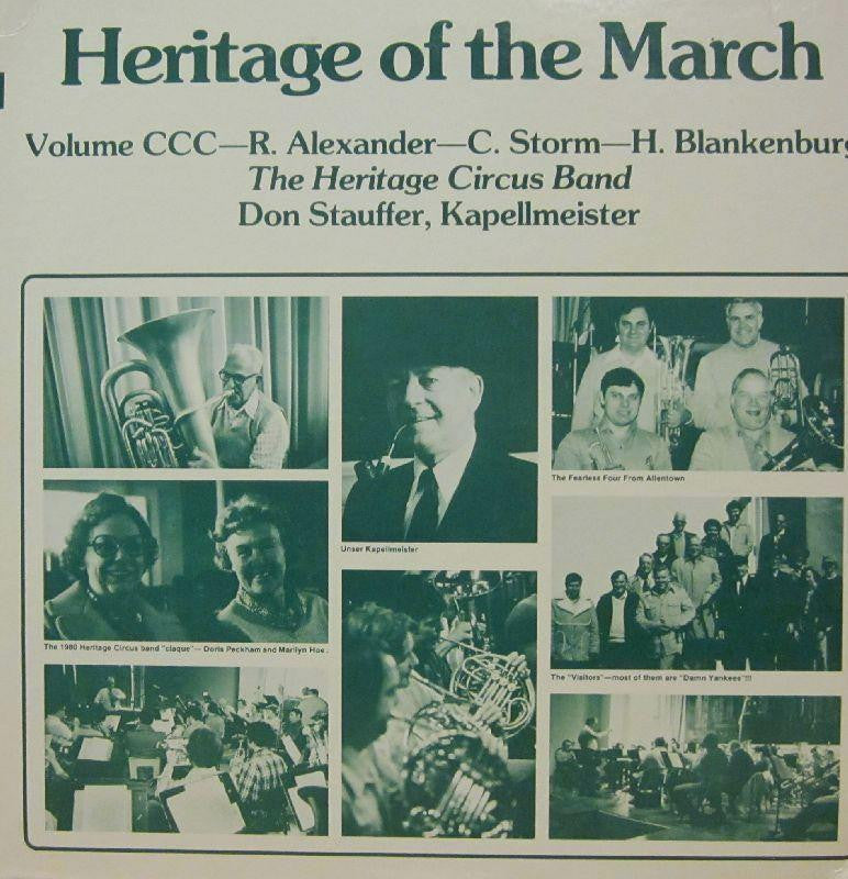 The Heritage Circus Band-Heritage Of The March: Volume CCC-Vinyl LP