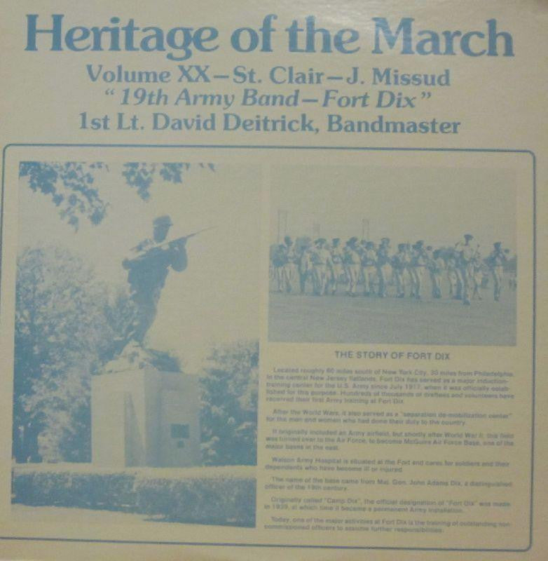 19th Army Band For Dix-Heritage Of The March: Volume XX-Vinyl LP
