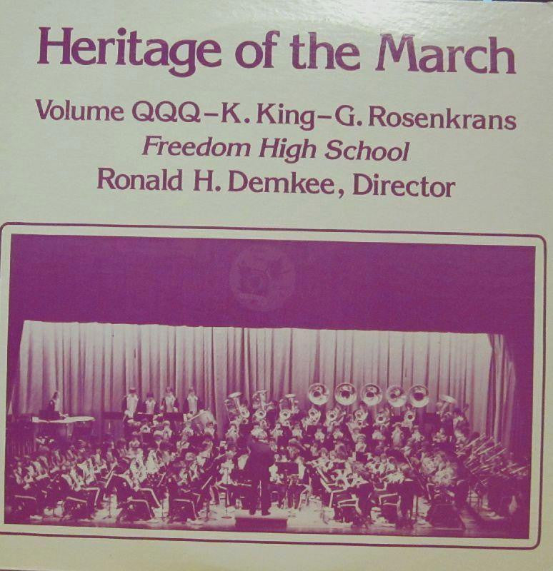 Freedom High School-Heritage Of The March: Volume QQQ-Vinyl LP