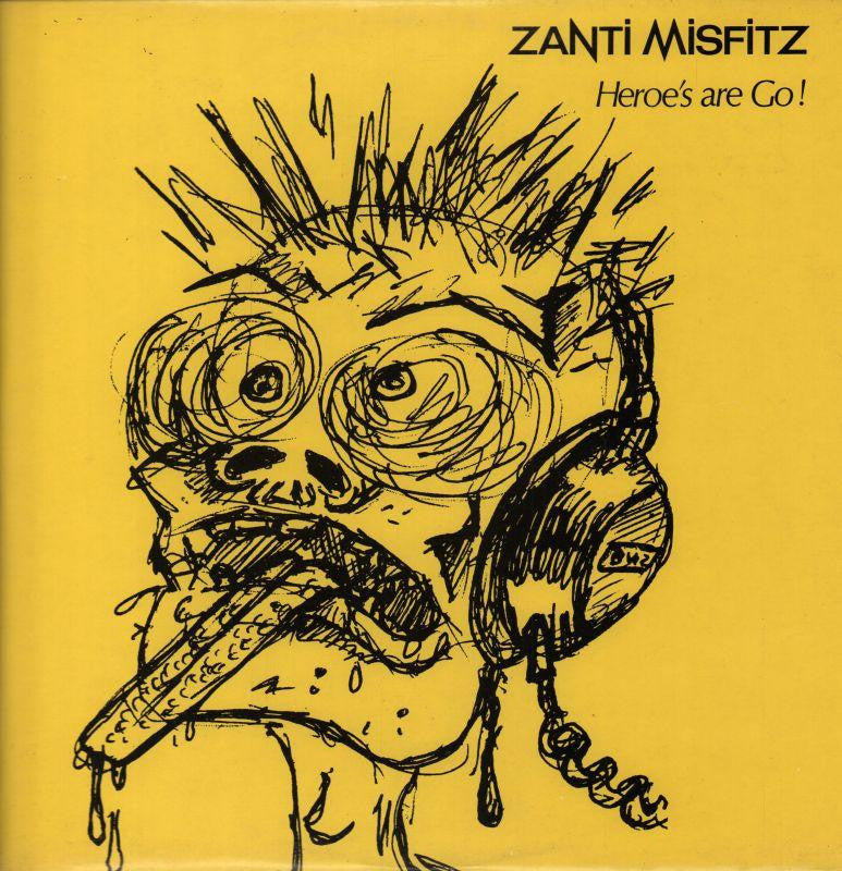 Zanti Misfitz-Heroe's Are Go-Clay-Vinyl LP