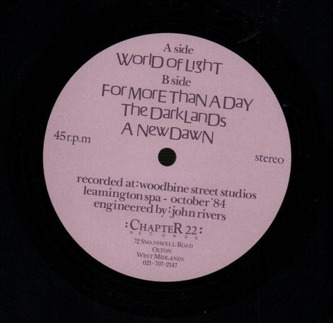 World Of Light-Chapter 22-12" Vinyl P/S-VG/VG+
