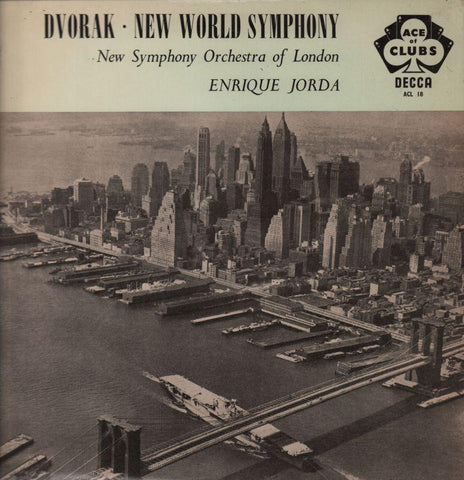 Dvorak-New World Symphony Enrique Jorda-Decca-Vinyl LP