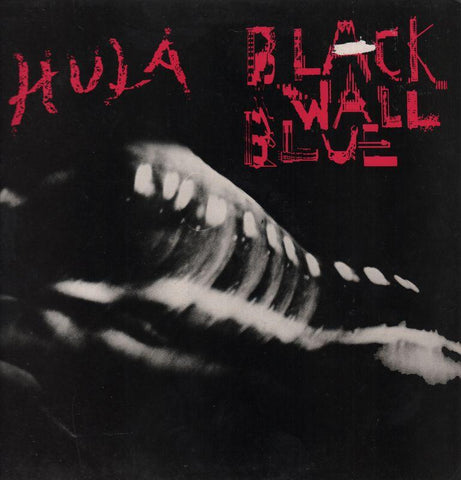 Hula-Black Wall Blue-Red Rhino-12" Vinyl P/S-VG/NM