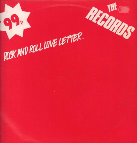 The Records-Rock And Roll Love Letter-Virgin-12" Vinyl-VG/VG
