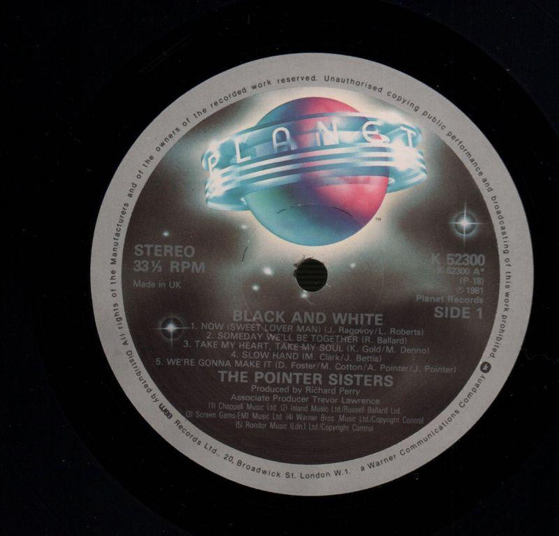 Black & White-Planet-Vinyl LP-VG/Ex+