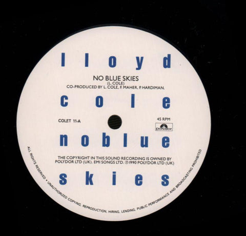 No Blue Skies-Polydor-10" Vinyl-Ex/NM
