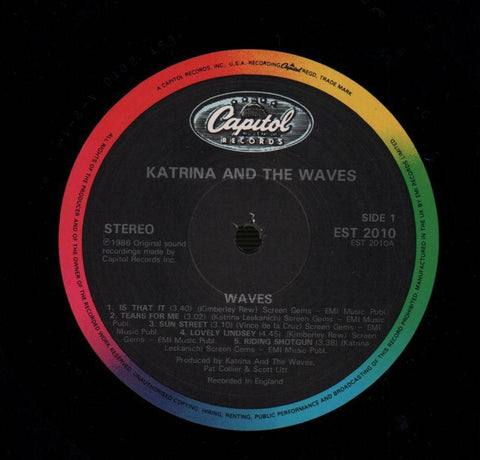 Waves-Capitol-Vinyl LP-Ex-/Ex