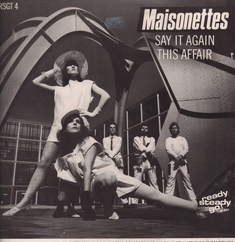 Maisonettes-Say It Again-Ready Steady Go-12" Vinyl P/S-VG/Ex
