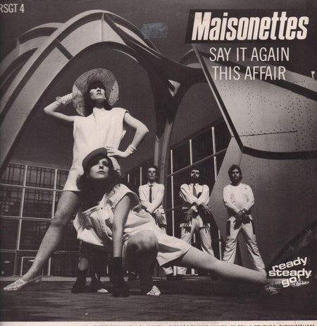 Maisonettes-Say It Again-Ready Steady Go-12" Vinyl P/S-VG/Ex