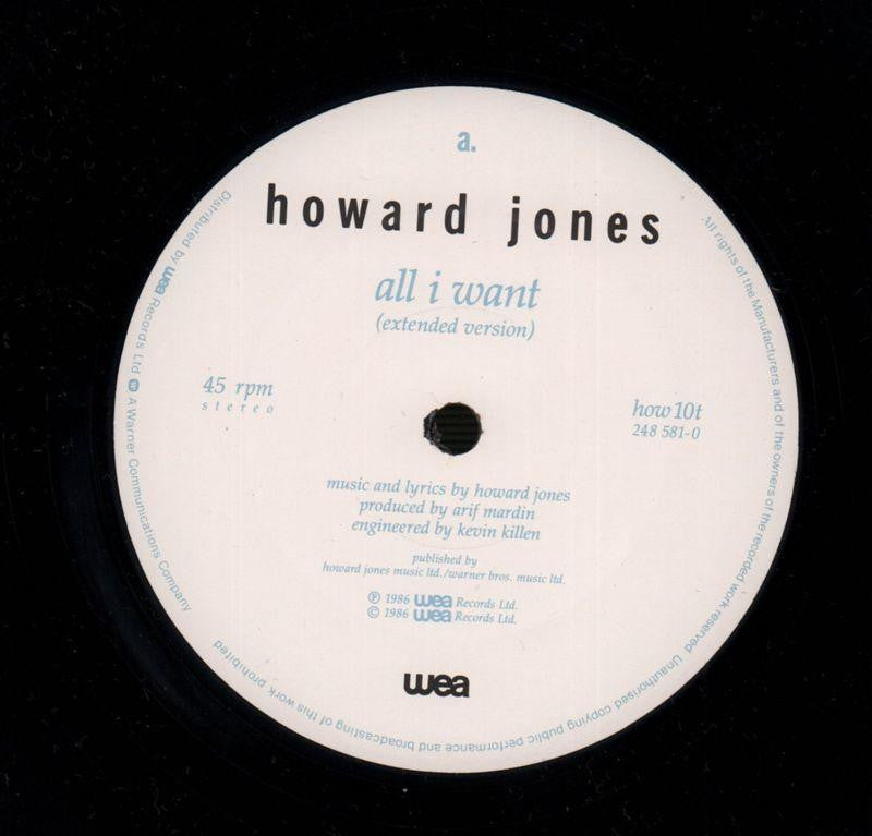 All I Want-Wea-12" Vinyl P/S-VG/Ex+