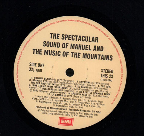 The Spectacular Sound Of-EMI-Vinyl LP-VG/NM